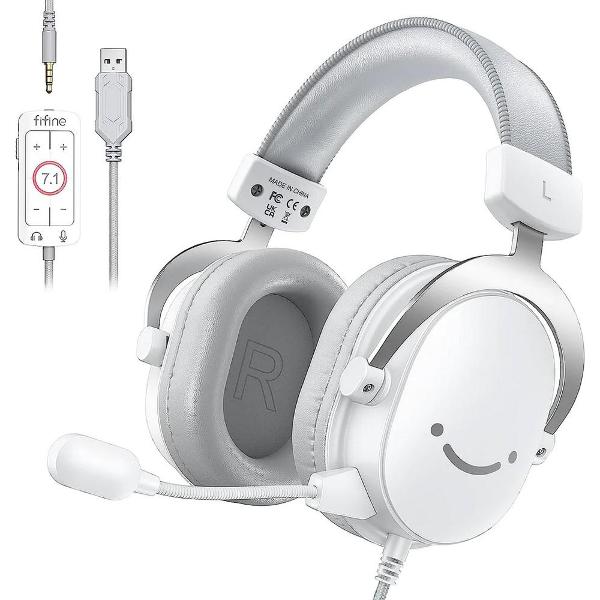 Купить Игровая гарнитура Игровые наушники Fifine H9 Gaming Headsets, White